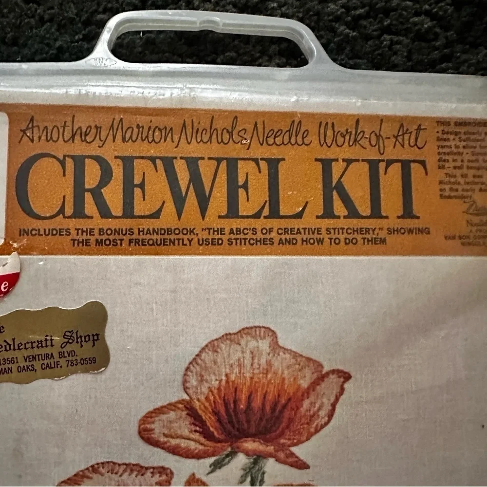 Marion Nichols Crewel Kit new #102